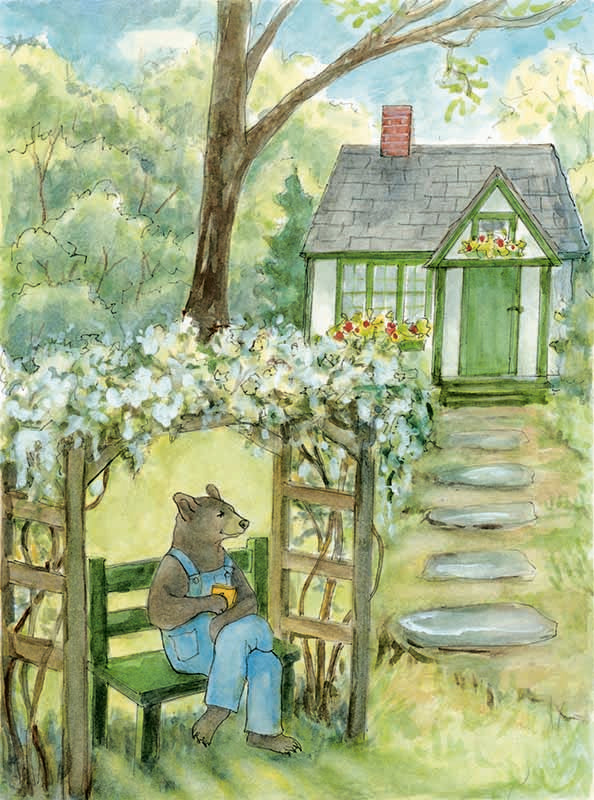 2800   Bernard's Morning Tea Print - 2800D  2800G