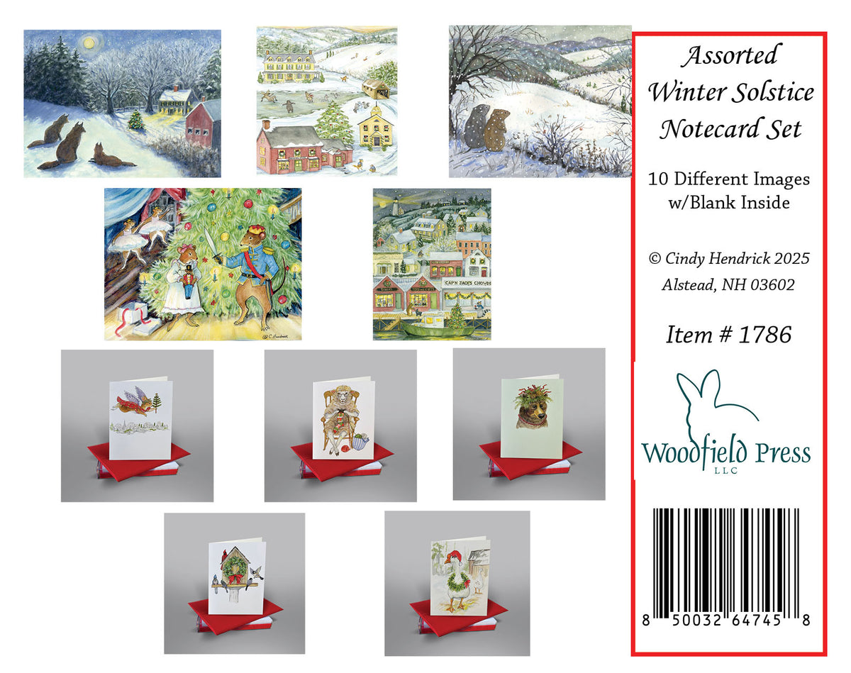 #1786B - Assorted Winter Solstice Boxed Set