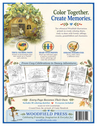 Woodfield Coloring Kit - Fall & Winter