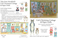 #3002 - Cat's Christmas Cottage Paper Doll Kit