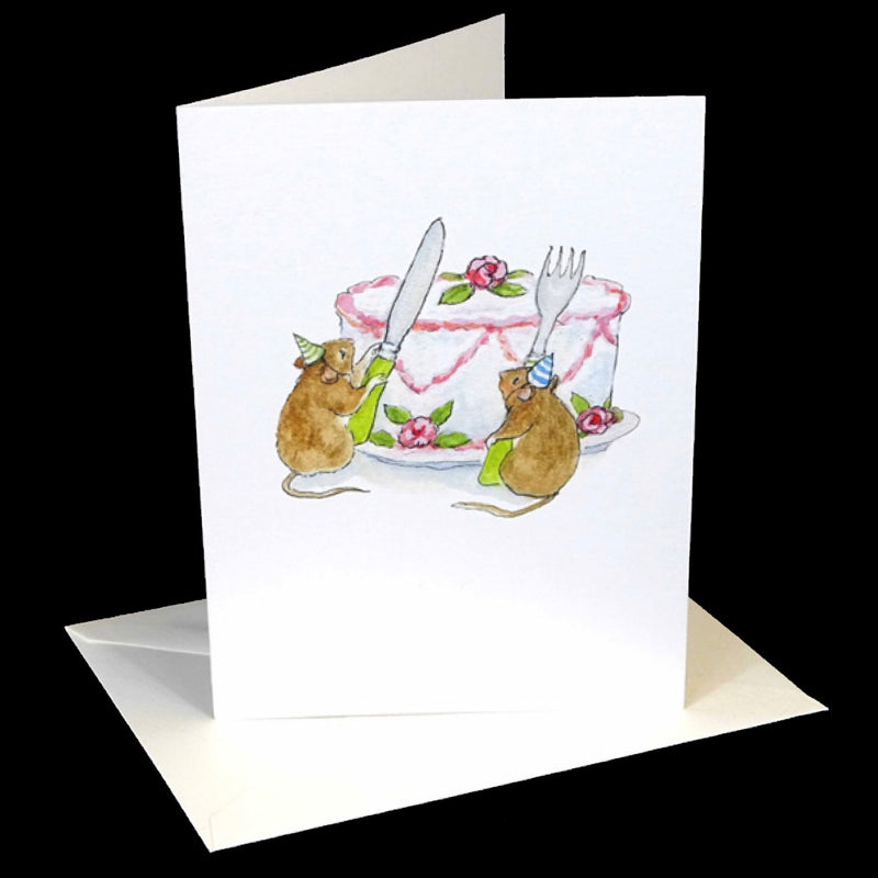 #46003 - "Cake Time"  Studio Notecard