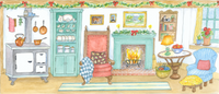 #3002 - Cat's Christmas Cottage Paper Doll Kit
