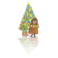 #3002 - Cat's Christmas Cottage Paper Doll Kit