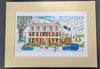 G28103 "Christmas Tree Inn" Giclee Print - 22" x  16" Mat - Signed by Cindy Hendrick (Copy) (Copy)