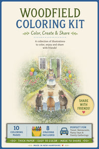 Woodfield Coloring Kit - Henrietta's Favorites!