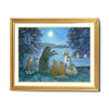 #2803  Hello Harvest Moon Print  2803G