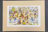 G28101 Holiday Shopping Spree! Giclee Print - 22" x  16" Mat - Signed by Cindy Hendrick