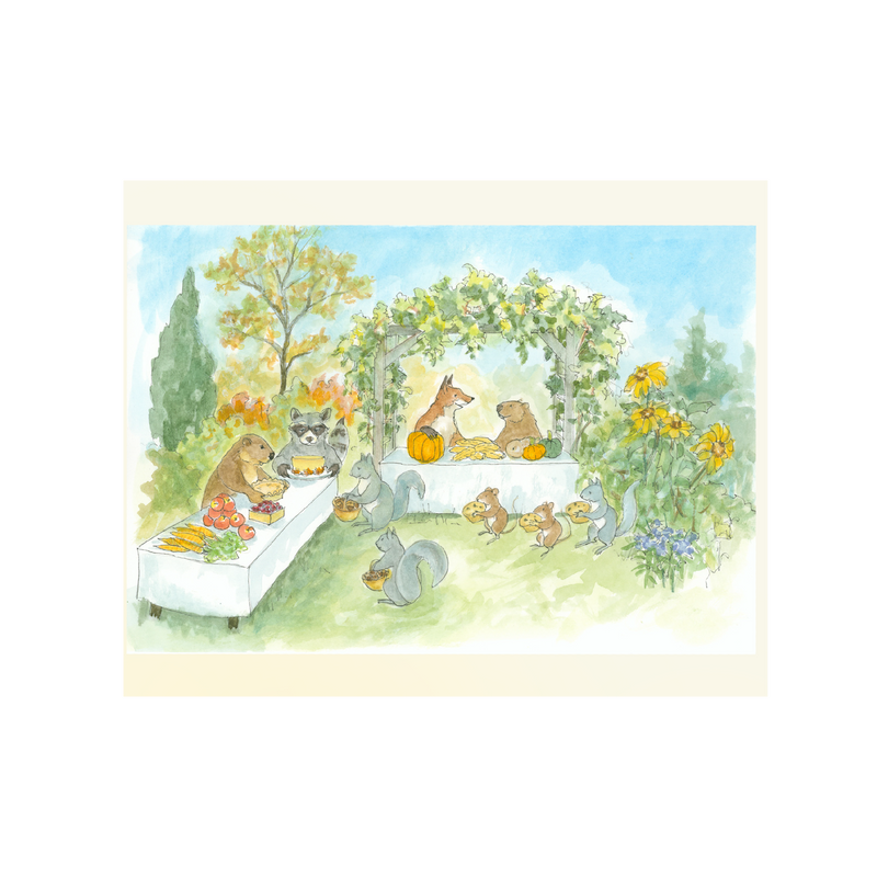 #802  Gathering of Friends Notecard