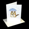 #46008 - "Raindrops"  Studio Notecard