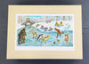 G28102 "Skating Party" Giclee Print - 22" x  16" Mat - Signed by Cindy Hendrick