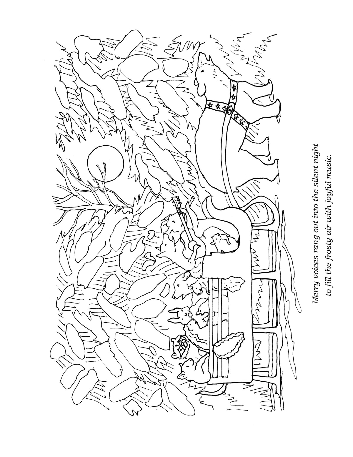 Woodfield Coloring Kit - Fall & Winter