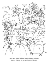 Woodfield Coloring Kit - Fall & Winter