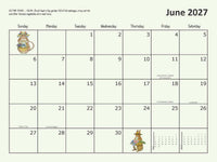 #3050 -  12-Month Wall Calendar (2027)