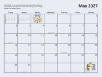 #3050 -  12-Month Wall Calendar (2027)