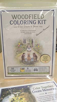 Woodfield Coloring Kit - Henrietta's Favorites!