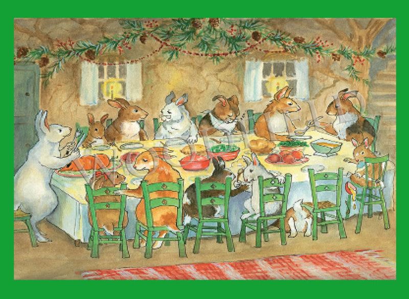 Item 1757 Winter Feast Notecard Boxed Set of twelve image