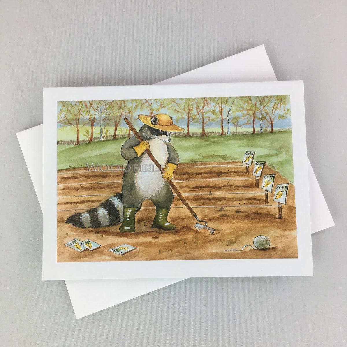 #11 - Planting Corn Notecard