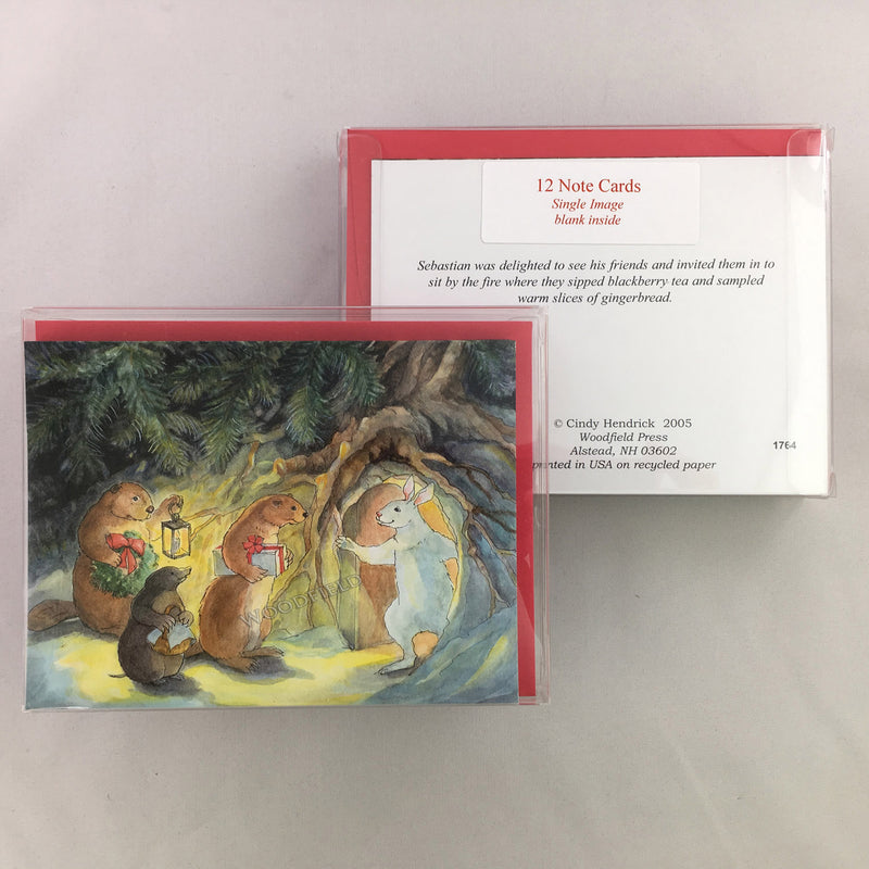#1764 - Yuletide Friends Notecard Boxed Set