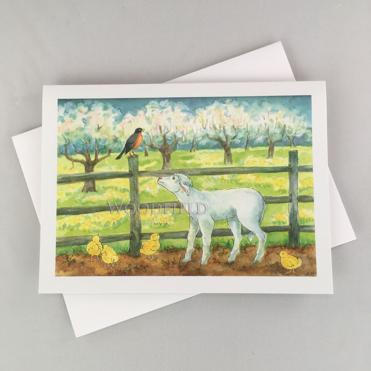 #17 - Springtime Arrives Notecard