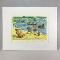 Item 2294 Day at the Beach Print