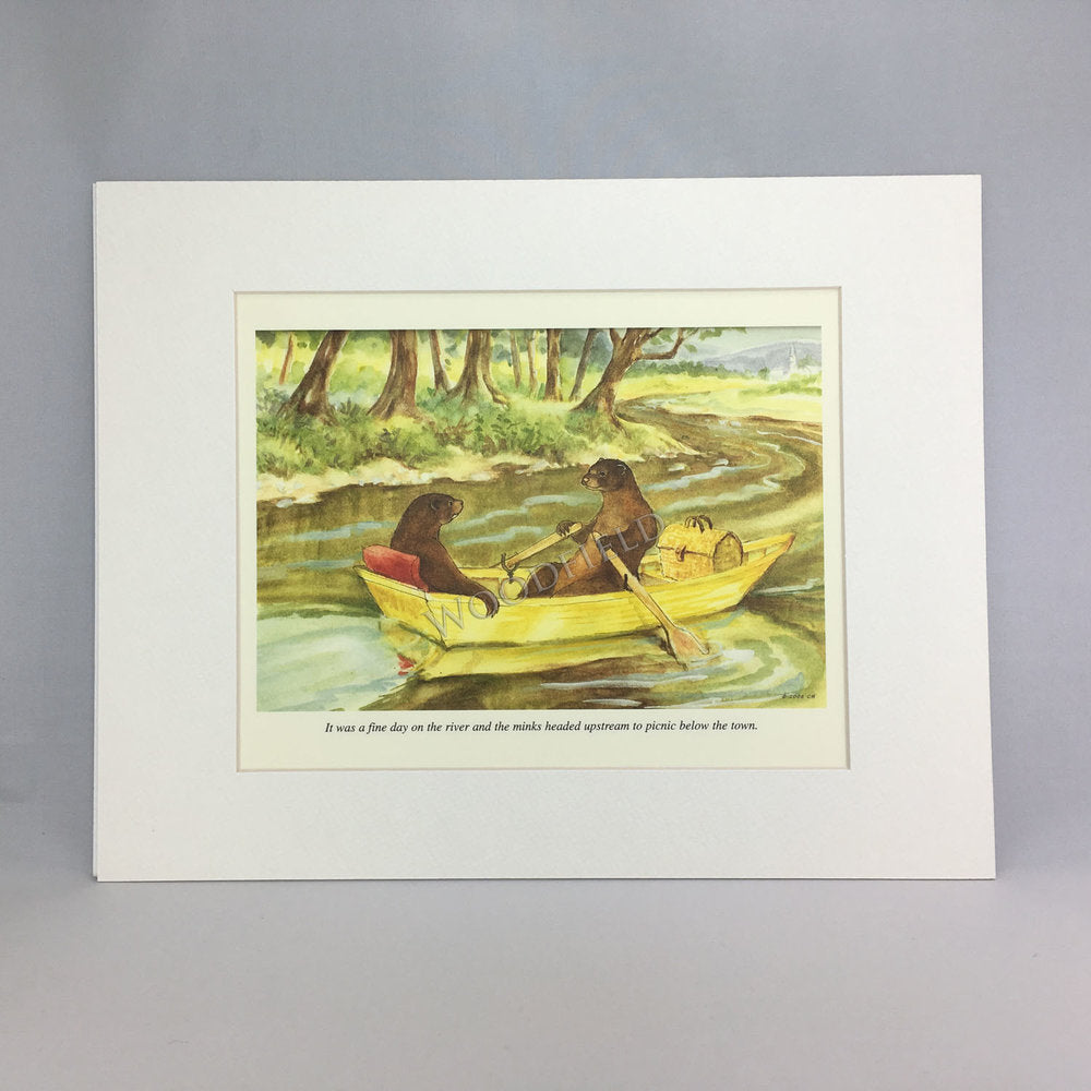 Item 2327 Rowboat Picnic