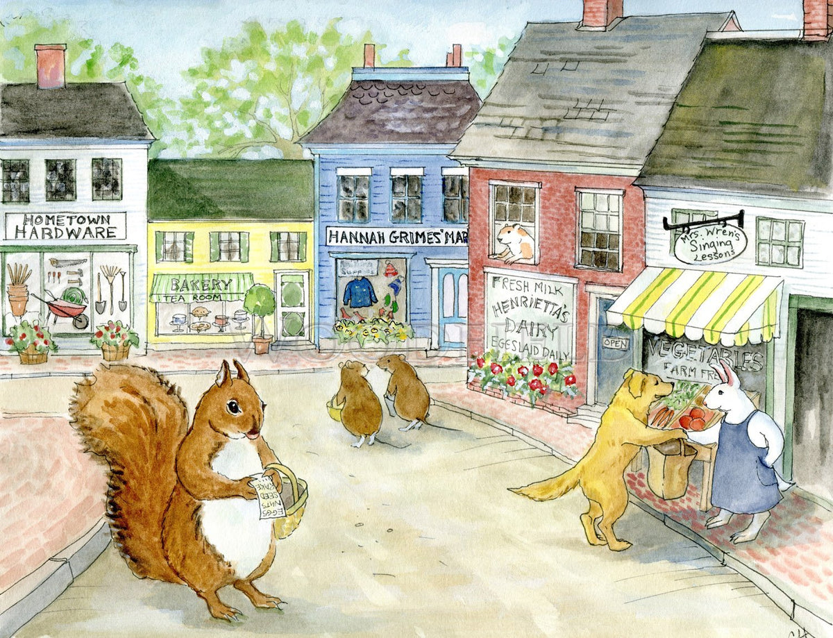 #2291 - Shop Local Print - #2291G