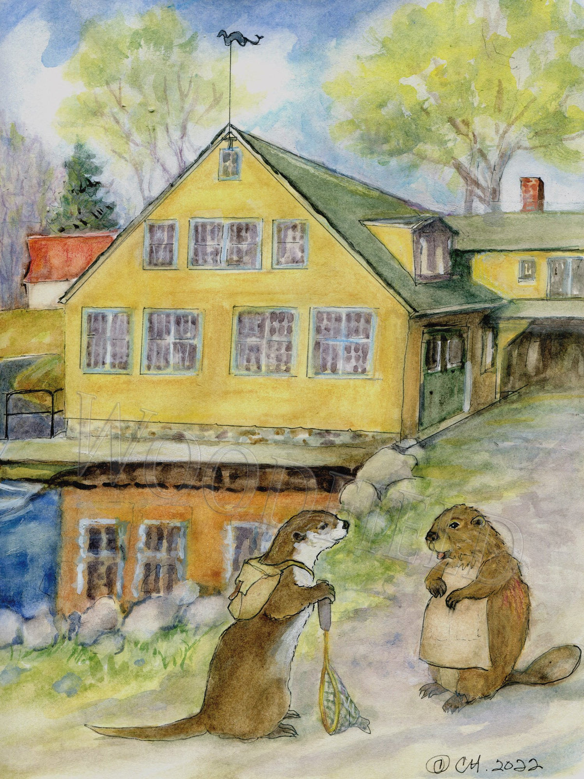 #2292 - Mill Hollow Print - #2992G
