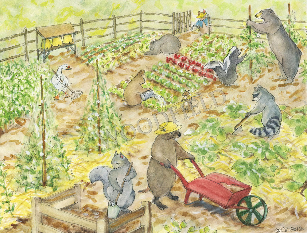 #2293 - Community Garden Print