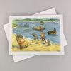 #294 - Day at the Beach Notecard