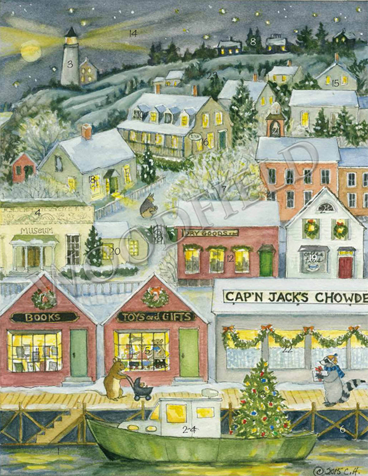 #3025 - Seaport Advent Calendar