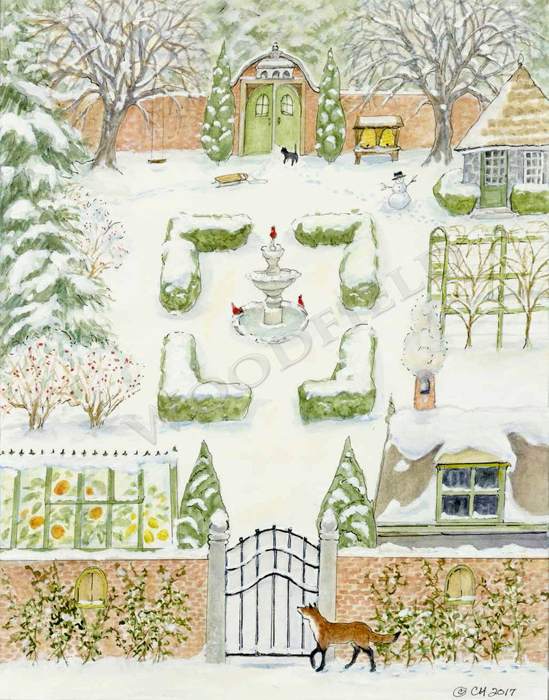 #3027 - Winter Garden Advent Calendar