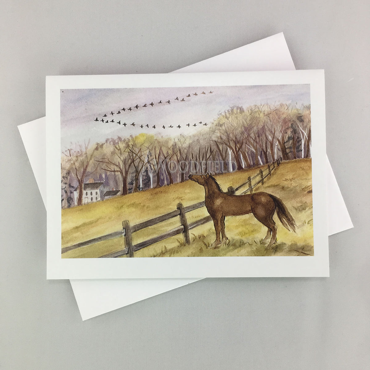 #305 - Geese Goodbyes Notecard