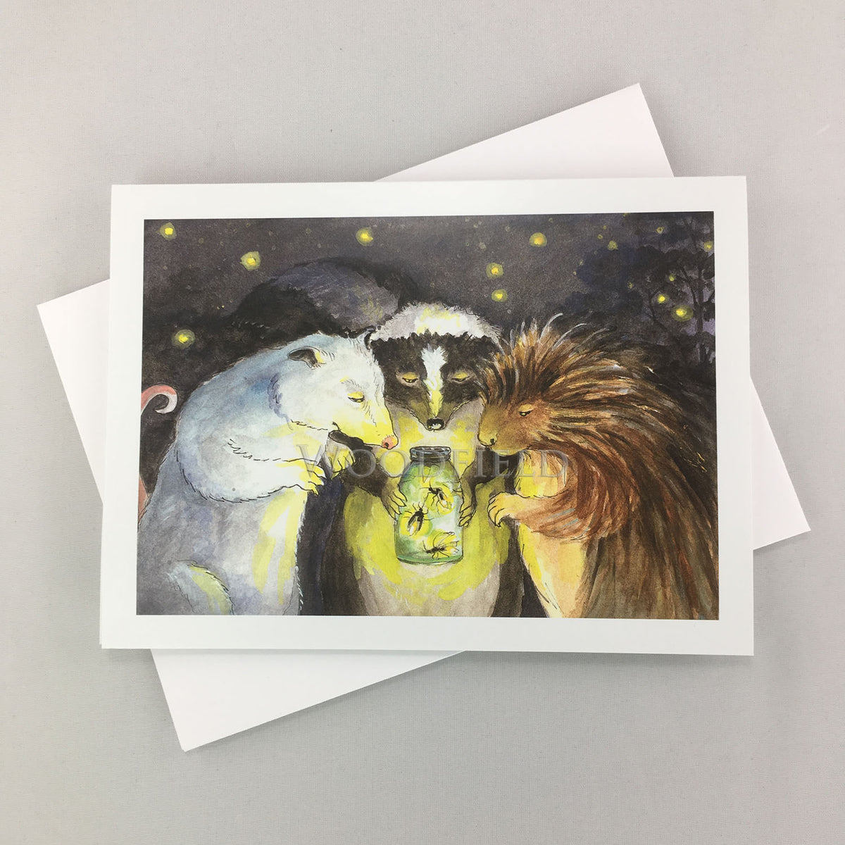 #311 - Fireflies Notecard