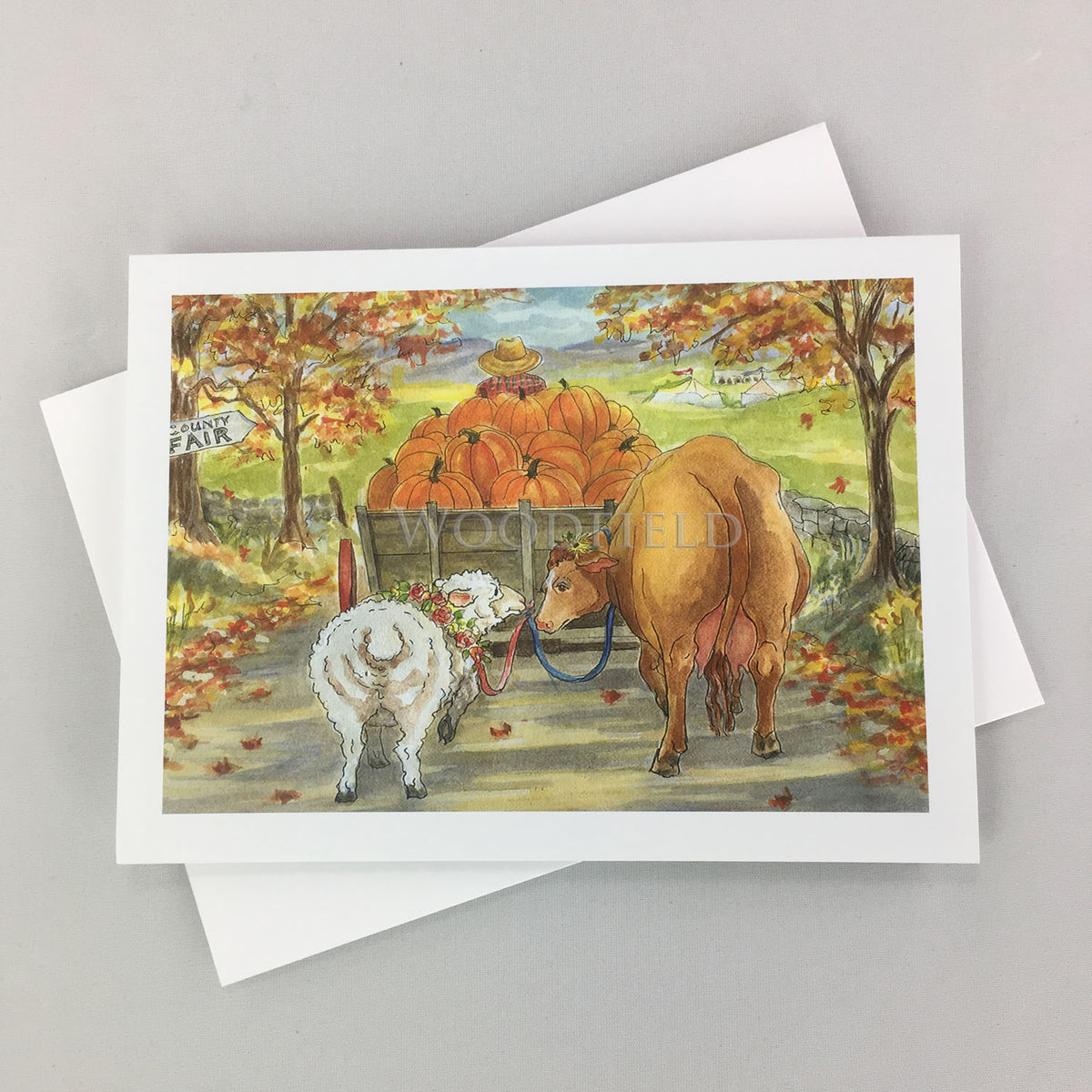 #313 - Going to the Fair Notecard