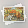 #1203B Cindy Hendrick Autumn Notecard Collection