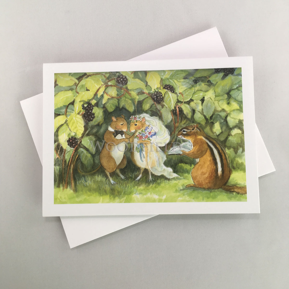 #319 - Mouse and Wife Notecard