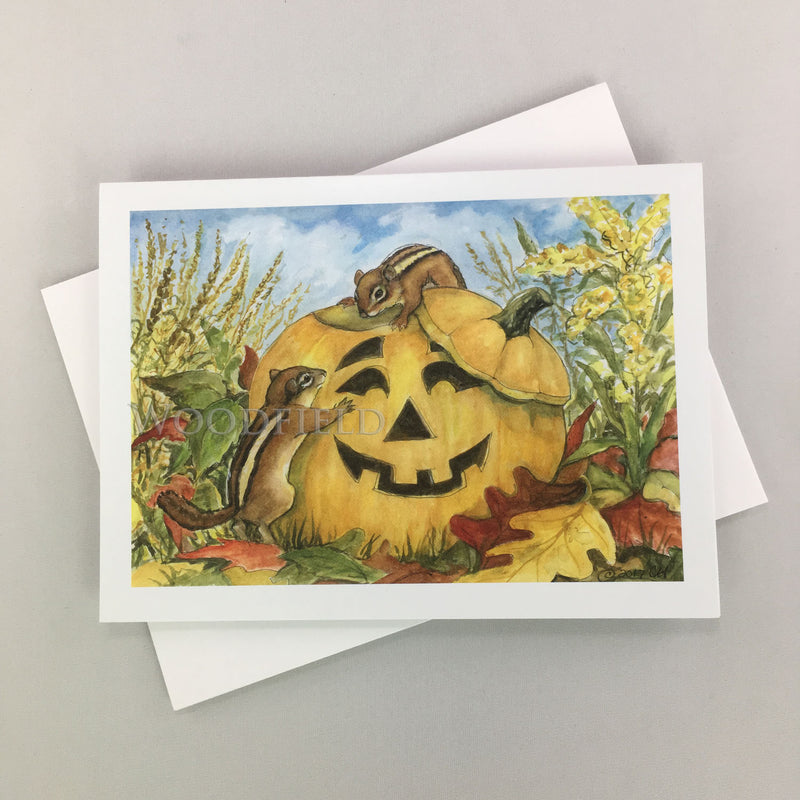 #324 Pumpkin Seeds Notecard