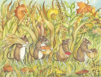 #2325 - Mice Gathering Print