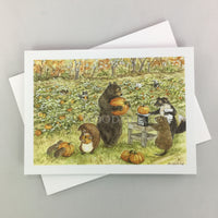 #360 - Pumpkin Patch Notecard