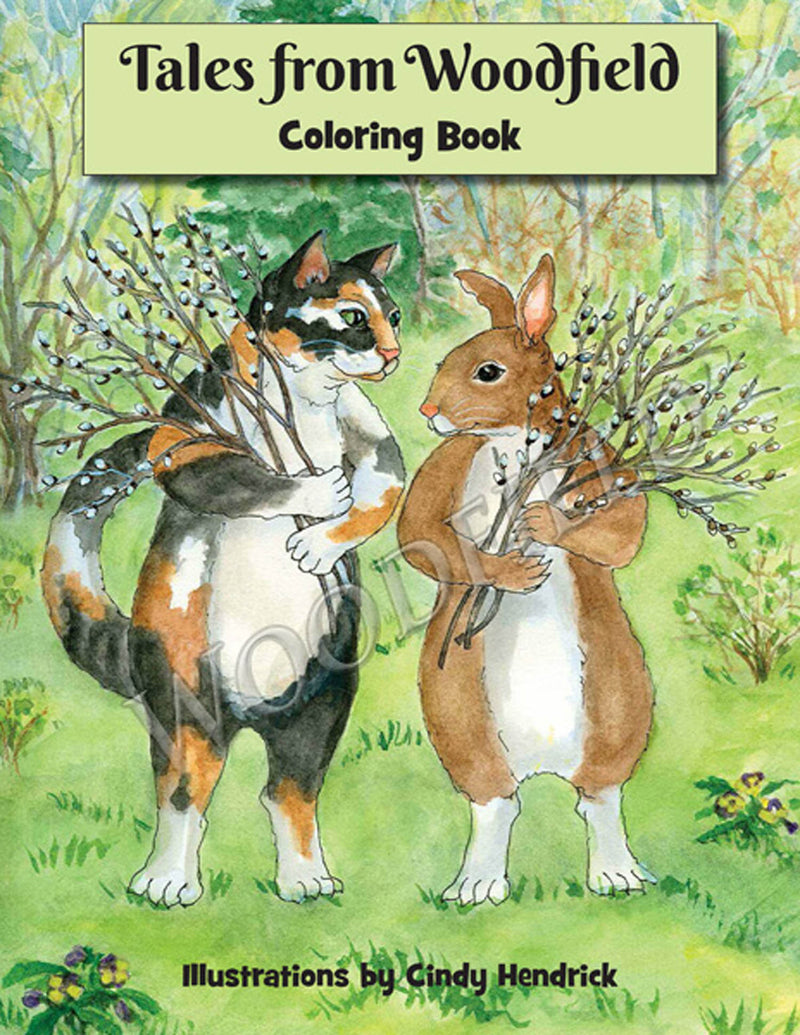 #4000 - Tales from Woodfield Coloring Book