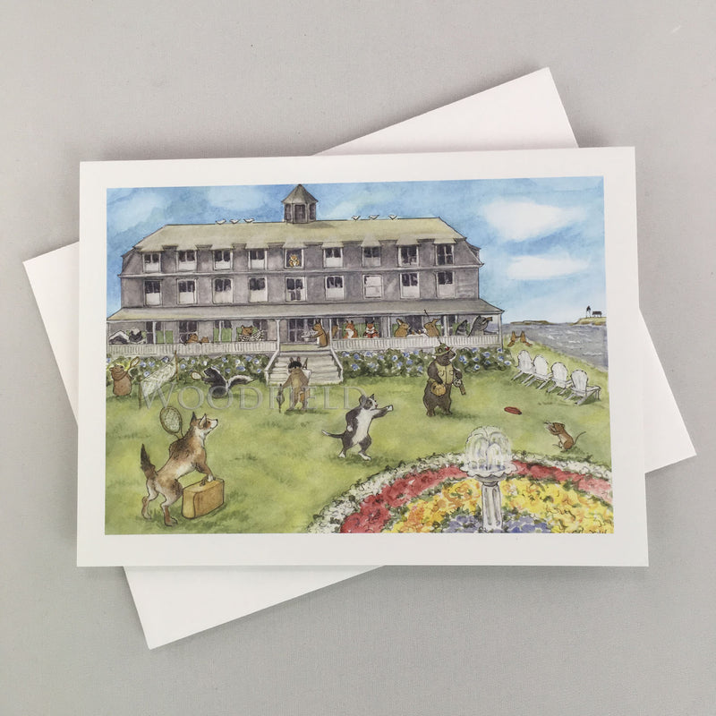 #407 - Grand Hotel Notecard