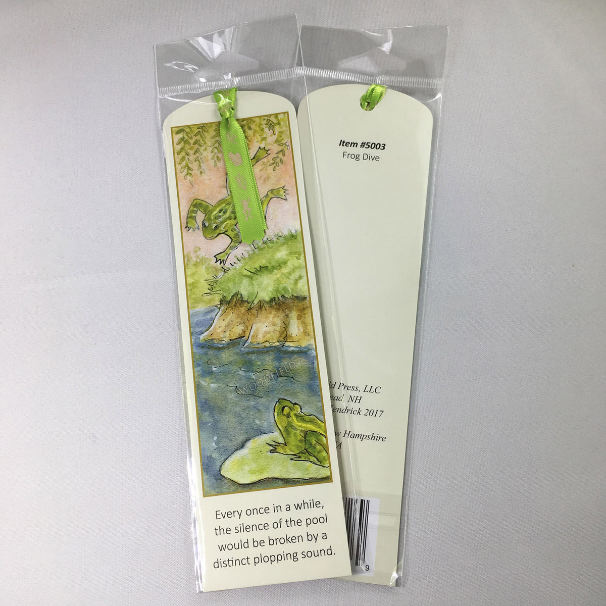 #5003 - Frog Dive Bookmark