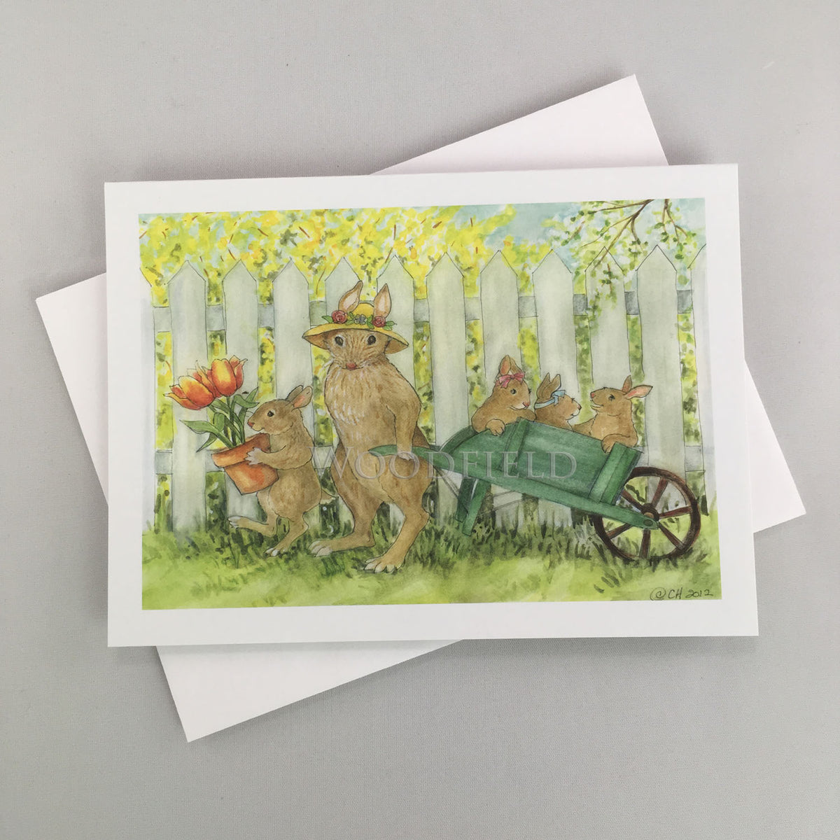 #501 - Easter Parade Notecard