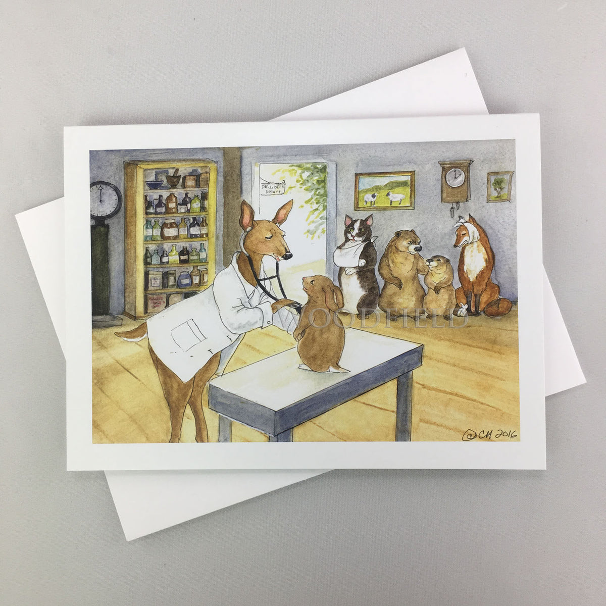 #507 - Doctor's Office Notecard