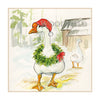 Item 6103B Christmas Goose Enclosure Card six pack image
