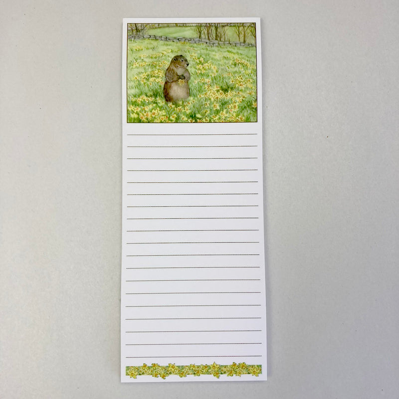 #7023 - Daffodil Meadow Magnetic Notepad