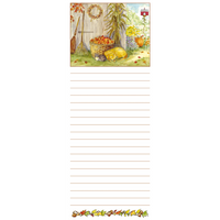#7306 - Autumn Chores Magnetic Notepad