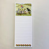 #7509 - Crow's Toast Magnetic Notepad