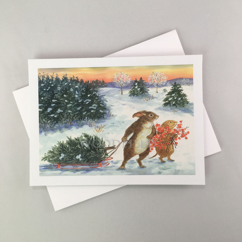 #1205B Cindy Hendrick Christmas Season Notecard Collection