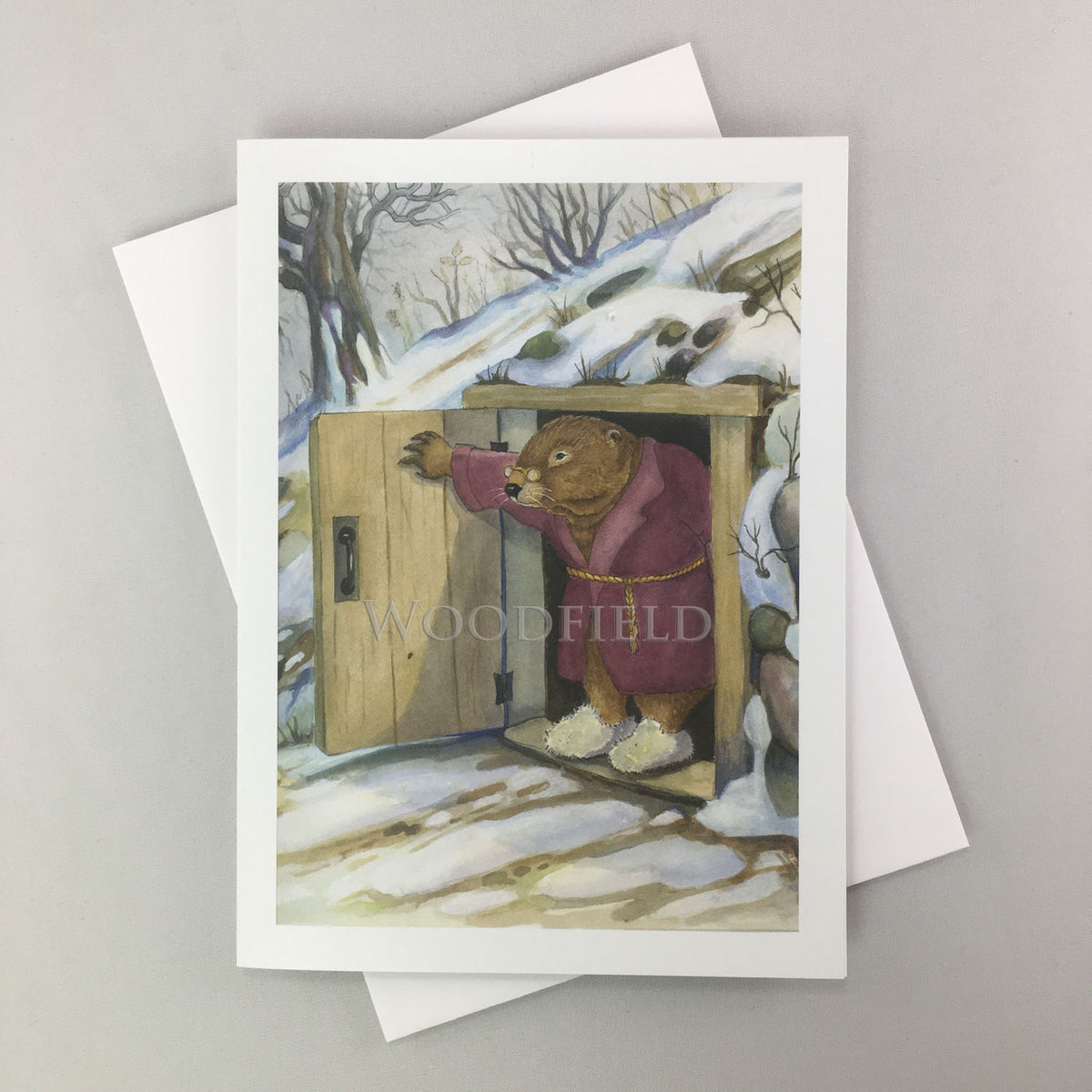 #759 - Groundhog Day Notecard